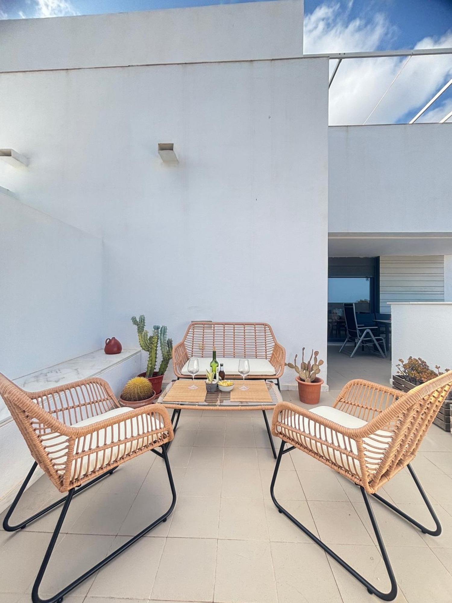Villa Helice - Apartamento Con Piscina, Terraza Y Padel En Cabo De Gata 拉斯内格拉斯 外观 照片